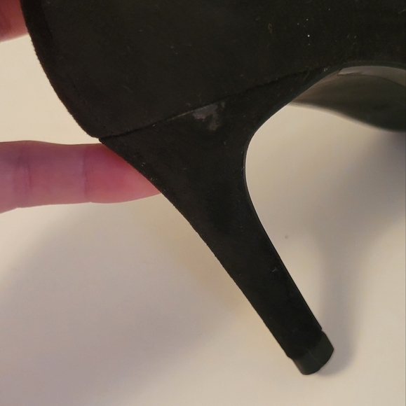 H&M Black Suede Heels - Picture 6 of 8